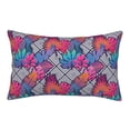 thumbnail image 1 of Pofeuu Tropical Leaves Print Polyester Microfiber Plush Pillowcases, Super Soft and Cozy Pillow Case Covers with Envelop Closure（Pillow core not included）-16"x24", 1 of 6