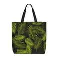 thumbnail image 1 of Pofeuu Tropical Palm Leaves Fern Leaf Print Tote Bag for Women,Hobo HandBags with Zipper,Large Capacity Casual Shoulder Handbags with Inner Pockets, 1 of 7