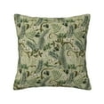 thumbnail image 1 of Pofeuu Tropical Plants Green Print Double-sided plush pillowcase Square Throw Pillow Covers Pillows Cover for Living Room Bedroom Sofa Couch Cushion Cover（No pillow core）-26"x26", 1 of 7