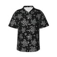 thumbnail image 1 of Pofeuu Turtle Print Hawaiian Shirt for Men Sleeves Casual Button Down Summer Beach Dress Shirts T-Shirts,3X-Large, 1 of 7