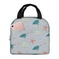 thumbnail image 1 of Pofeuu Turtles And Shells Print Lunch Bag Lunch Box Large Capacity Insulated Lunch Bag for Adult, Leakproof Reusable Lunch Tote Bags for Work, 1 of 5