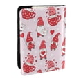 thumbnail image 1 of Pofeuu Valentine Gnomes Print Travel Document Organizer Passport Holder Men Women for Family (6.5 in x 4.5 in),Wallet Holder Credit Card Clutch Bag Case, 1 of 5