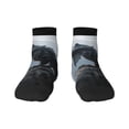 thumbnail image 1 of Pofeuu Valley Gray Dragon Print 30cm Socks, Adult Running Hiking Socks for Youth and Adult, 1 of 7