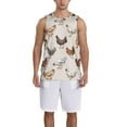 thumbnail image 1 of Pofeuu Various Chicken Print Basketball Jersey, Shirts for Men Youth Basketball Jersey Crew Neck-3X-Large, 1 of 6
