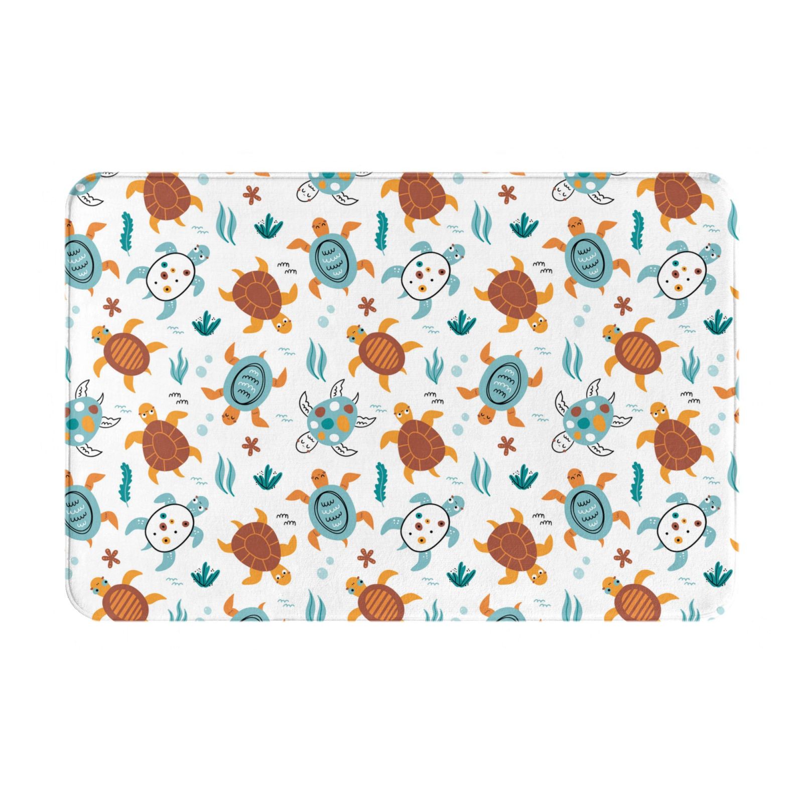 Baby Turtle Rug Pofeuu Various Turtle Print Flannel Doormats Rug16