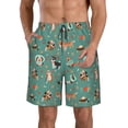 thumbnail image 1 of Pofeuu Veterinary Clinics Prin Men's Swim Trunks Quick Dry Bathing Suit Swimming Board Shorts Mesh Lining Beach Swimwear-X-Large, 1 of 6