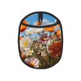 thumbnail image 1 of Pofeuu Vibrant Field Of Blossoms Print Silicone Pot Mat Mitten With Hanging Loop Heat Resistant Oven Mitts Non-Slip Bbq Baking Smoking Potholders, 1 of 7