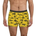 thumbnail image 1 of Pofeuu Vintage Excavator Print Men’s Boxer Briefs, Moisture-Wicking Underwear, Regular,Trunk-Large, 1 of 5