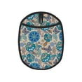 thumbnail image 1 of Pofeuu Vintage Floral Butterflies Print Silicone Pot Mat Mitten With Hanging Loop Heat Resistant Oven Mitts Non-Slip Bbq Baking Smoking Potholders, 1 of 7