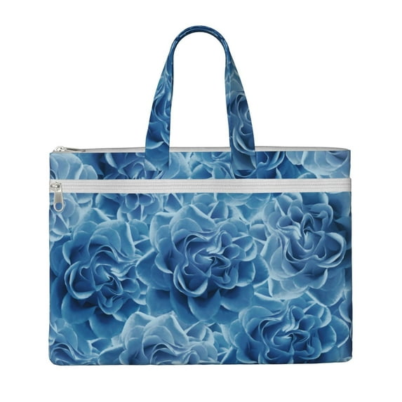Pofeuu Vintage Floral Print Laptop Bag Carrying - Computer Bag Laptop Case Shoulder Slim Work Travel
