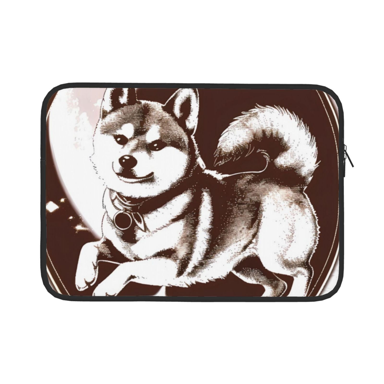 Pofeuu Vintage Husky Dog Print Laptop Carrying Case,13-15-Inch Laptop ...