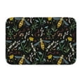thumbnail image 1 of Pofeuu Wasp and Florals Print Hem Mat 40x60 - Multipurpose Doormat for Indoor & Outdoor Use - Welcome Your Guests with our Entrance Mat, 1 of 6