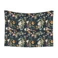 thumbnail image 1 of Pofeuu Watercolor Floral Print Puppy Blanket,Dog Blankets,Pet Blanket Cozy Cat Blankets for Indoor Cats, Fuzzy Pet Blanket for Kitten Doggy Dog Blankets-Small, 1 of 8
