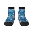 thumbnail image 1 of Pofeuu Watercolor Ships Print 30cm Socks, Adult Running Hiking Socks for Youth and Adult, 1 of 7