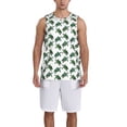 thumbnail image 1 of Pofeuu Watercolor Turtle Print Basketball Jersey, Shirts for Men Youth Basketball Jersey Crew Neck-4X-Large, 1 of 6