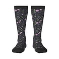 thumbnail image 1 of Pofeuu Watercolor Wildflower 1 Print Stockings, Adult Running Hiking Socks for Youth and Adult, 1 of 6