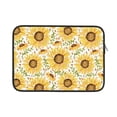 thumbnail image 1 of Pofeuu Watercolor With Sunflowers Print Laptop Carrying Case,13-15-Inch Laptop and Tablet, Sleek Design, Durable and Water-Repellent Fabric, Business Casual or School-15 inch, 1 of 8