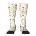 thumbnail image 1 of Pofeuu Watermelon And Lemon Print Stockings, Adult Running Hiking Socks for Youth and Adult, 1 of 6
