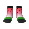 thumbnail image 1 of Pofeuu Watermelon Print 30cm Socks, Adult Running Hiking Socks for Youth and Adult, 1 of 7