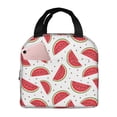 thumbnail image 1 of Pofeuu Watermelon Print Lunch Bag Lunch Box Large Capacity Insulated Lunch Bag for Adult, Leakproof Reusable Lunch Tote Bags for Work, 1 of 5