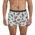 thumbnail image 1 of Pofeuu Watermelon Print Men’s Boxer Briefs, Moisture-Wicking Underwear, Regular,Trunk-Medium, 1 of 5