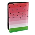 thumbnail image 1 of Pofeuu Watermelon Print Travel Document Organizer Passport Holder Men Women for Family (6.5 in x 4.5 in),Wallet Holder Credit Card Clutch Bag Case, 1 of 5