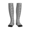 thumbnail image 1 of Pofeuu Weave Geometric Print Compression Socks for Women & Men Circulation - Best Support for Nurses,Running,Athletic,Sports, 1 of 7