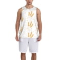 thumbnail image 1 of Pofeuu Wheat Print Basketball Jersey, Shirts for Men Youth Basketball Jersey Crew Neck-XX-Large, 1 of 6