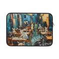 thumbnail image 1 of Pofeuu Whimsical Cats Night Cafe Print Laptop Carrying Case,13-15-Inch Laptop and Tablet, Sleek Design, Durable and Water-Repellent Fabric, Business Casual or School-15 inch, 1 of 8