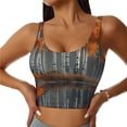 thumbnail image 1 of Pofeuu White Horse Autumn Birch Print Sports Bra for Women Sexy Vest Yoga Running Gym Fitness Crop Bras Tops-Medium, 1 of 8