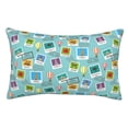 thumbnail image 1 of Pofeuu World Travel1 Print Polyester Microfiber Plush Pillowcases, Super Soft and Cozy Pillow Case Covers with Envelop Closure（Pillow core not included）-14"x20", 1 of 6