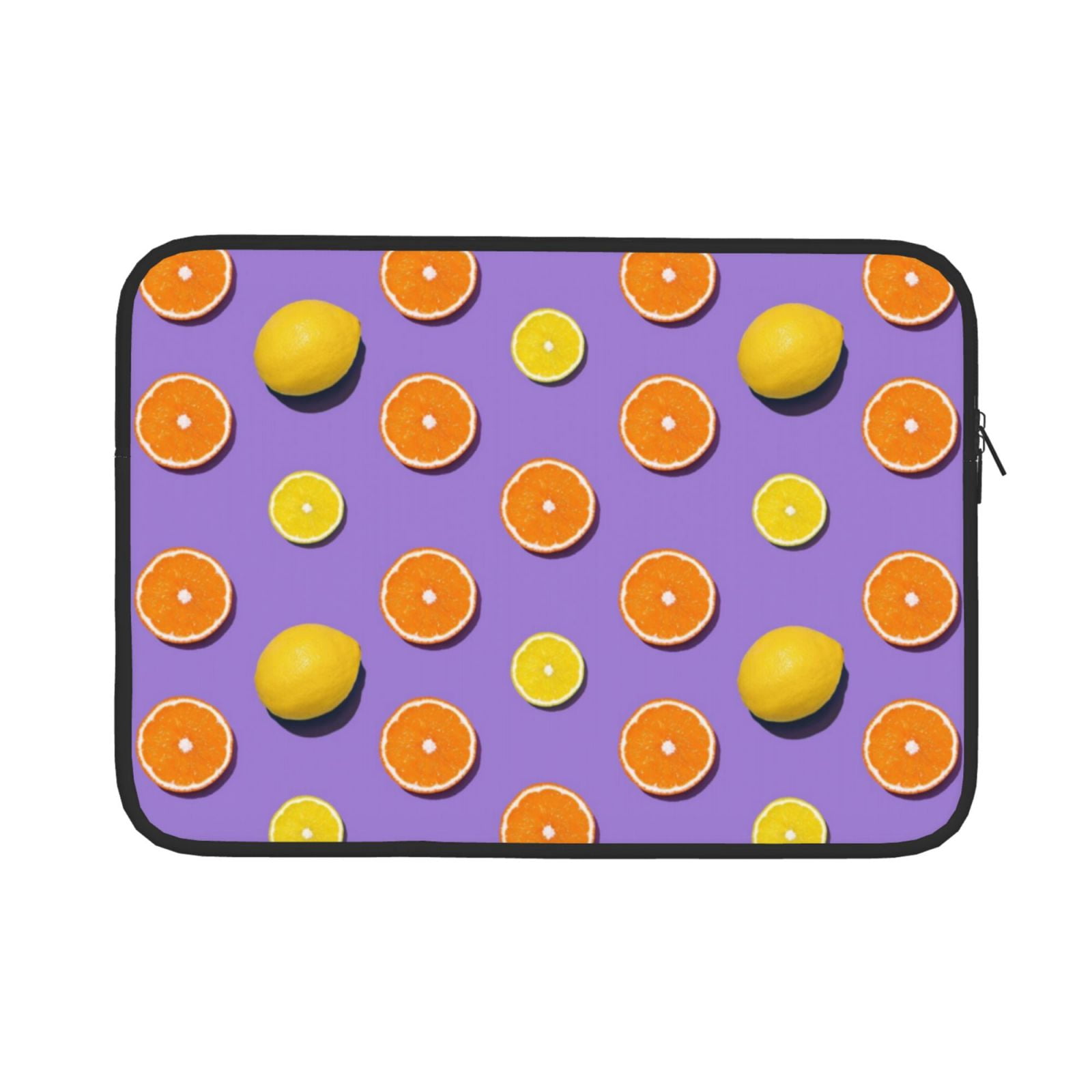 Pofeuu Yellow Lemon And Orange Print Laptop Carrying Case,13-15-Inch ...