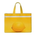 thumbnail image 1 of Pofeuu Yellow Lemon Print Laptop Bag Carrying - Computer Bag Laptop Case Shoulder Slim Work Travel, 1 of 8