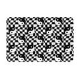 thumbnail image 1 of Pofeuu Ying Yang Checkered Print Flannel Doormats Rug16"x24"Rug Washable Doormats Indoor Outdoor Rugs for Layered Front Door Mats, Porch, Kitchen, Entryway, 1 of 7