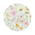 thumbnail image 1 of Pofeuu bird and butterfly Print Leather Coasters Set of 6, Round Cups Mugs Mat Pad for Home Kitchen Heat Resistant Drink Coasters,Round Shape, 1 of 7
