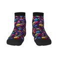 thumbnail image 1 of Pofeuu colorful Skull Retro Print 30cm Socks, Adult Running Hiking Socks for Youth and Adult, 1 of 7