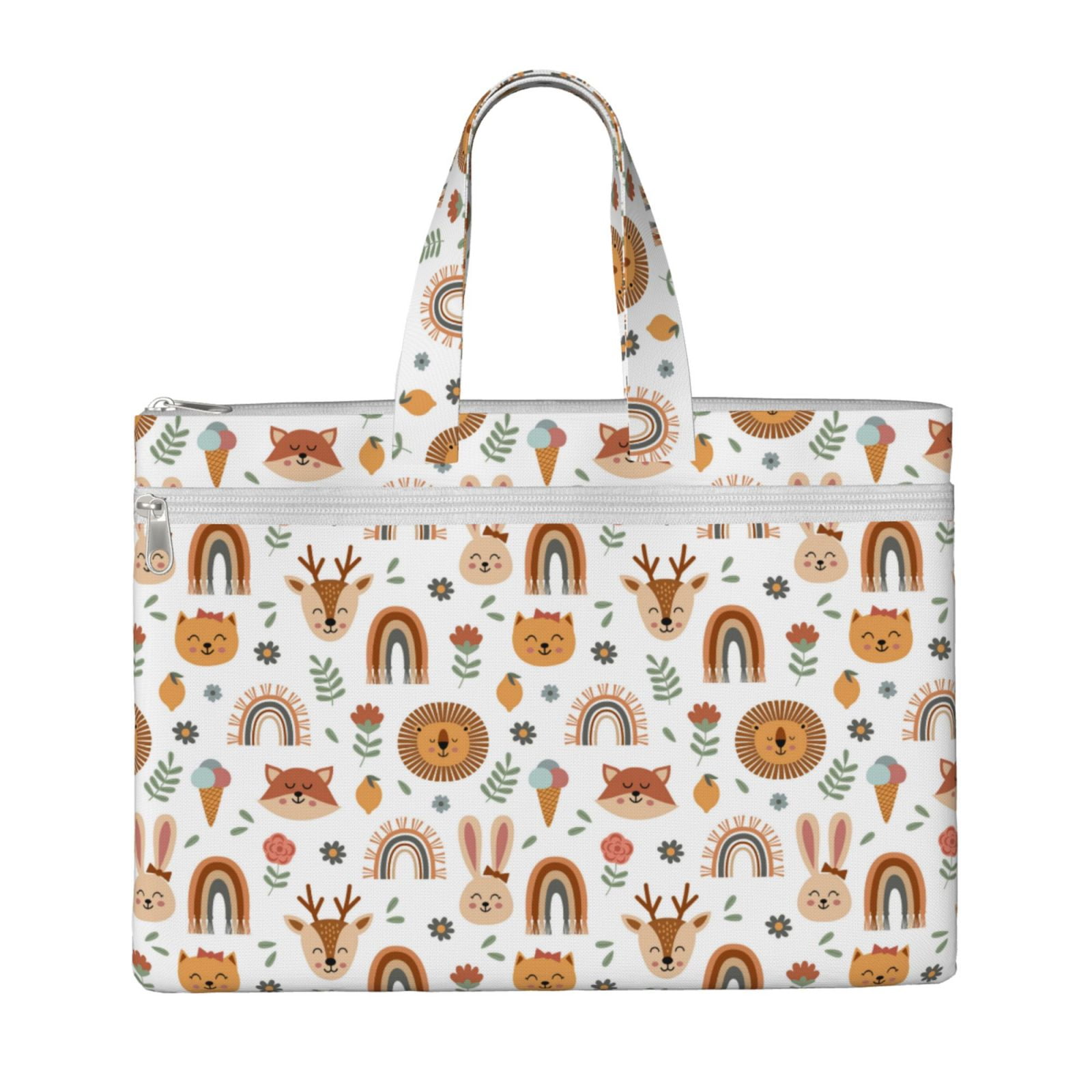 Pofeuu cute Rainbow Animal Print Laptop Bag Carrying - Computer Bag ...