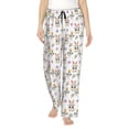 thumbnail image 1 of Pofeuu easter Print Women's Fashion Pajama Pants with Pockets Comfy Drawstring Sleep Lounge Bottoms-Medium, 1 of 6