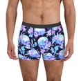 thumbnail image 1 of Pofeuu flower Skull star Print Men’s Boxer Briefs, Moisture-Wicking Underwear, Regular,Trunk-X-Large, 1 of 5