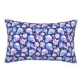 thumbnail image 1 of Pofeuu flower Skull starry sky Print Polyester Microfiber Plush Pillowcases, Super Soft and Cozy Pillow Case Covers with Envelop Closure（Pillow core not included）-14"x20", 1 of 6