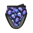 thumbnail image 1 of Pofeuu flower starry sky Skull Print Thickened Mini Silicone Oven Mitts Heat Resistant, Rubber Oven Mitt Gloves, Finger Pinch Grips, Pot Holder, Silicone Potholder, 1 of 7