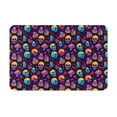thumbnail image 1 of Pofeuu mushroom color Skull Print Flannel Doormats Rug16"x24"Rug Washable Doormats Indoor Outdoor Rugs for Layered Front Door Mats, Porch, Kitchen, Entryway, 1 of 7