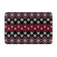 thumbnail image 1 of Pofeuu red Minimalist Snowflake Print Flannel Doormats Rug16"x24"Rug Washable Doormats Indoor Outdoor Rugs for Layered Front Door Mats, Porch, Kitchen, Entryway, 1 of 7