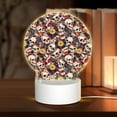 thumbnail image 1 of Pofeuu rock Skull record artist Print LED Christmas Night Light Lamp Base Gift DIY 3D Clear Acrylic Blank Engrave Sheets for Room Cafe Bar Birthday Party Decoration, 1 of 9