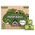 thumbnail image 1 of Pogi’s Dog Poop Bags - 30 Unscented Rolls (450 Doggie Poop Bags) - Leak-Proof Dog Waste Bags - Ultra Thick, Extra Large Poop Bags for Dogs, 1 of 8