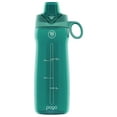 thumbnail image 1 of Pogo BPA-Free Plastic Water Bottle with Chug Lid, Teal, 18 oz, 1 of 5