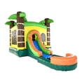 thumbnail image 1 of Pogo Bounce House Crossover Bounce House with Slide and Splash Pool, Classic Tropical, 1 of 8