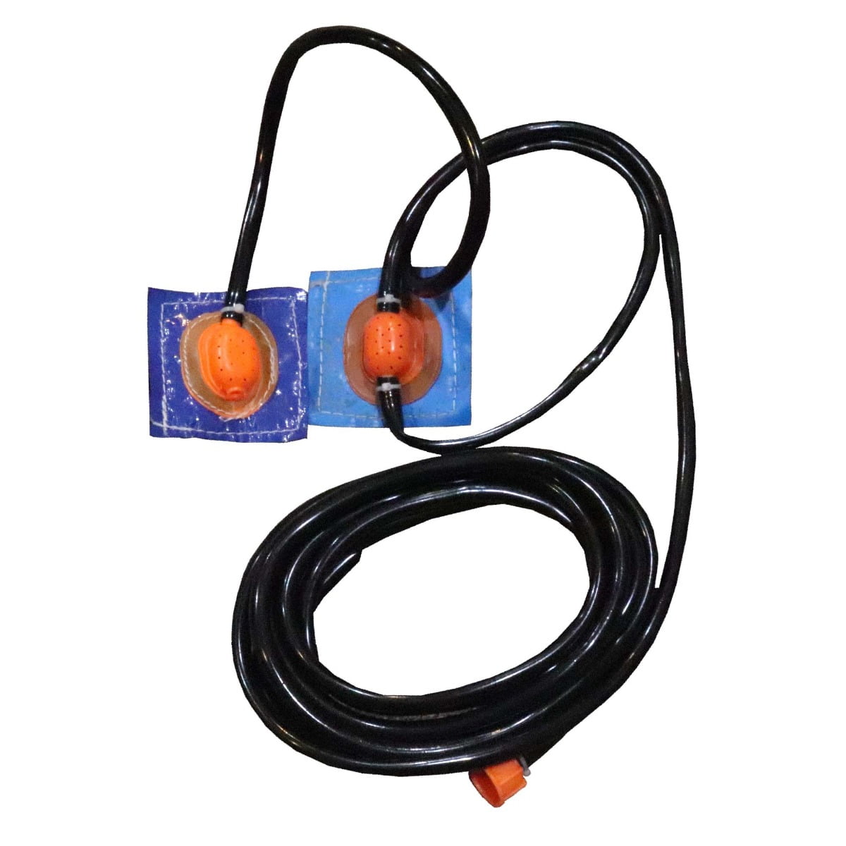 Pogo Bounce House Double Sprinkler Head Sprinkler Hose for Dual Lane Water Slides, 20'