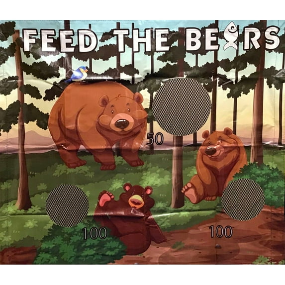 Pogo Bounce House Feed the Bears UltraLite Air Frame Game Panel