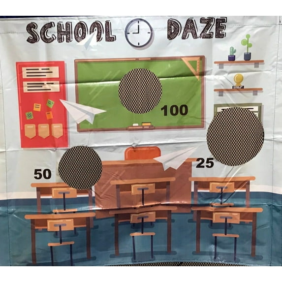 Pogo Bounce House School Daze UltraLite Air Frame Game Panel